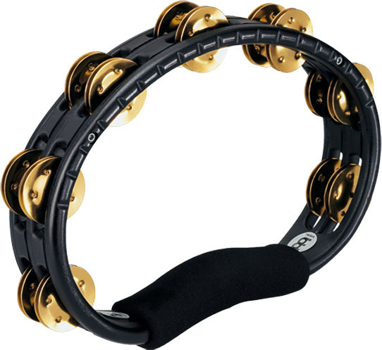 TAMBOURIN MEINL ABS DEMI-LUNE NOIR