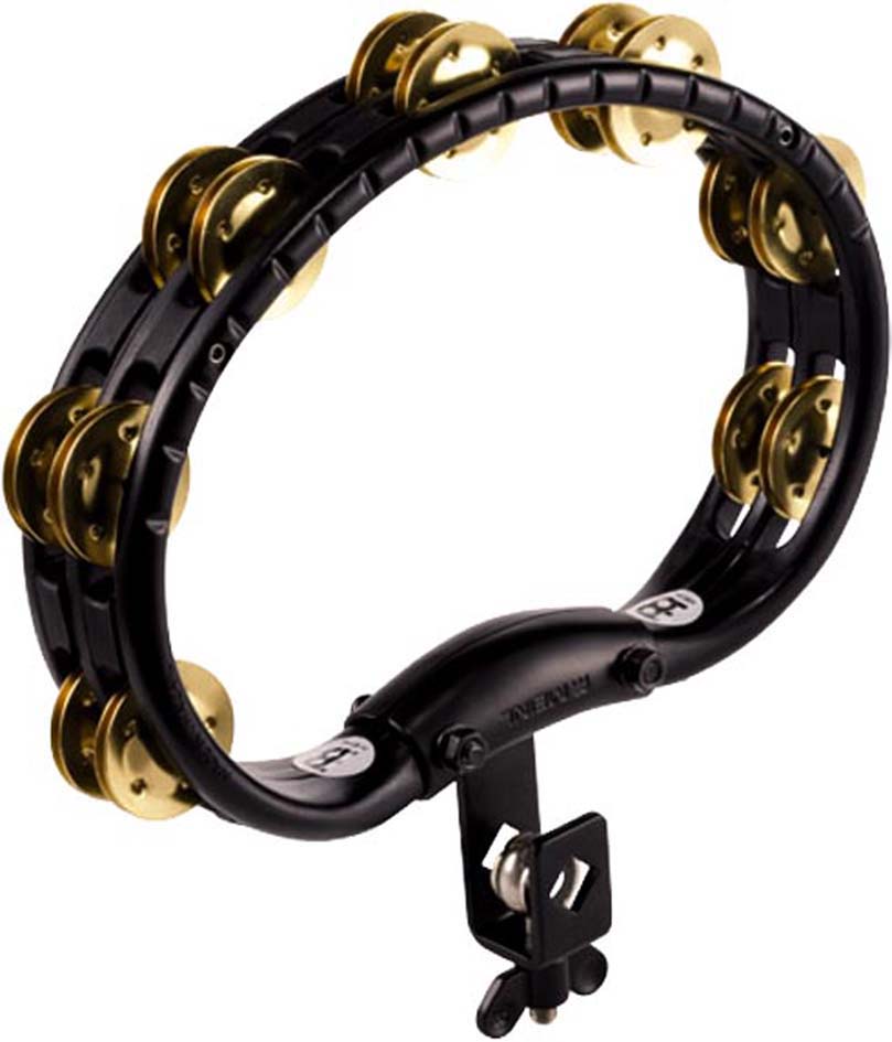 TAMBOURIN MEINL ABS DEMI-LUNE NOIR