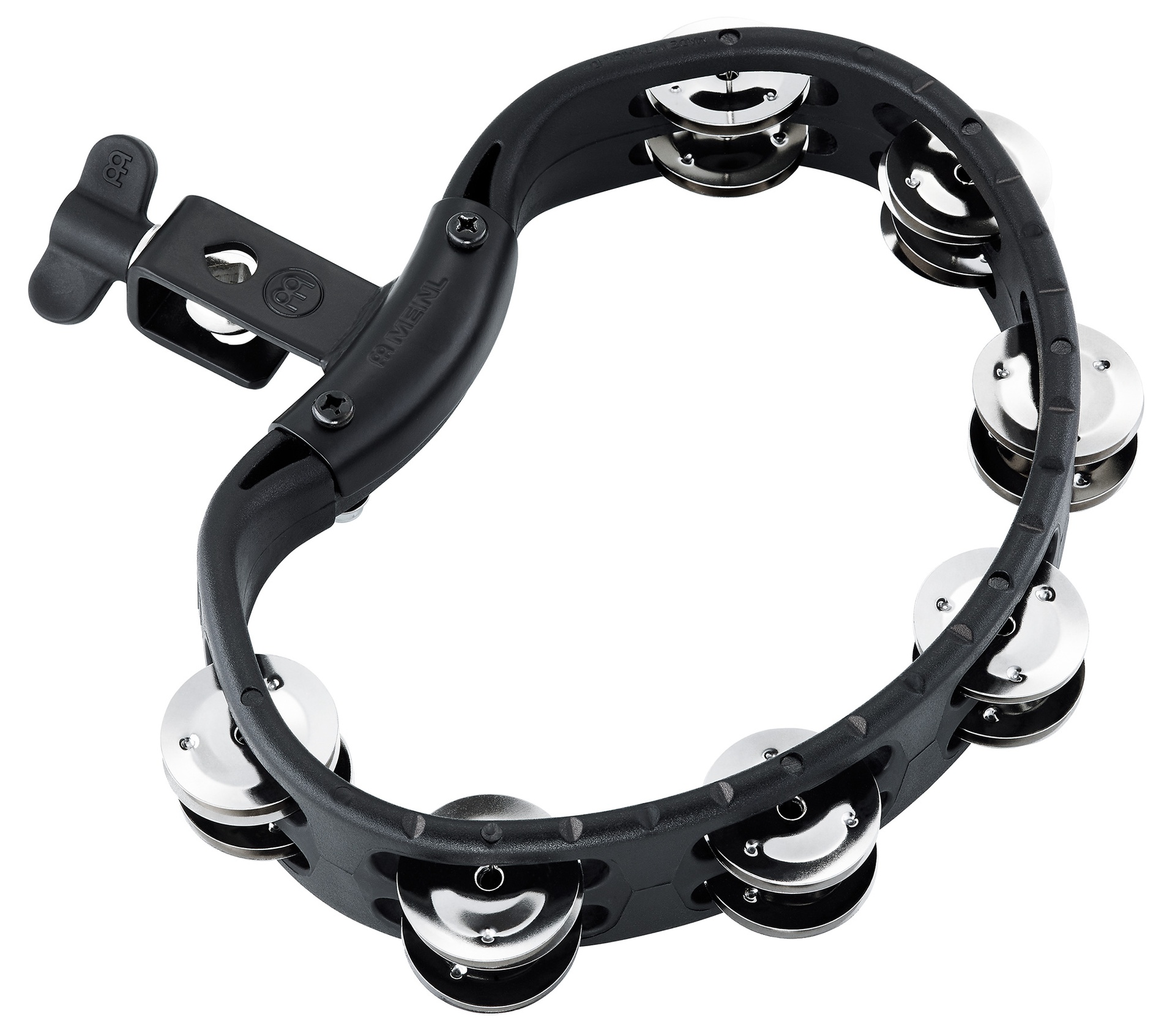 TAMBOURIN MEINL ABS DEMI-LUNE NOIR
