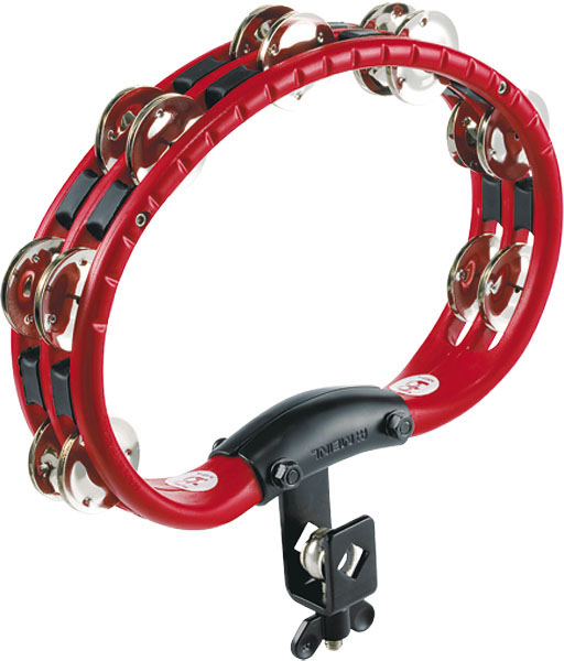 TAMBOURIN MEINL ABS DEMI-LUNE ROUGE