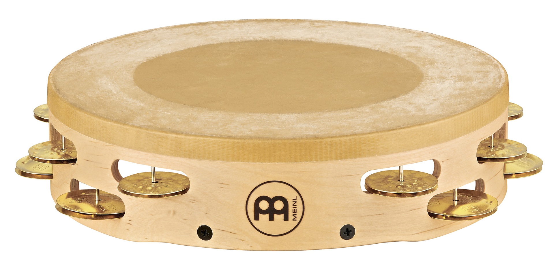 Tambour de basque | Tambourin PRO Peau de veau - MEINL Edition Artisan LAITON