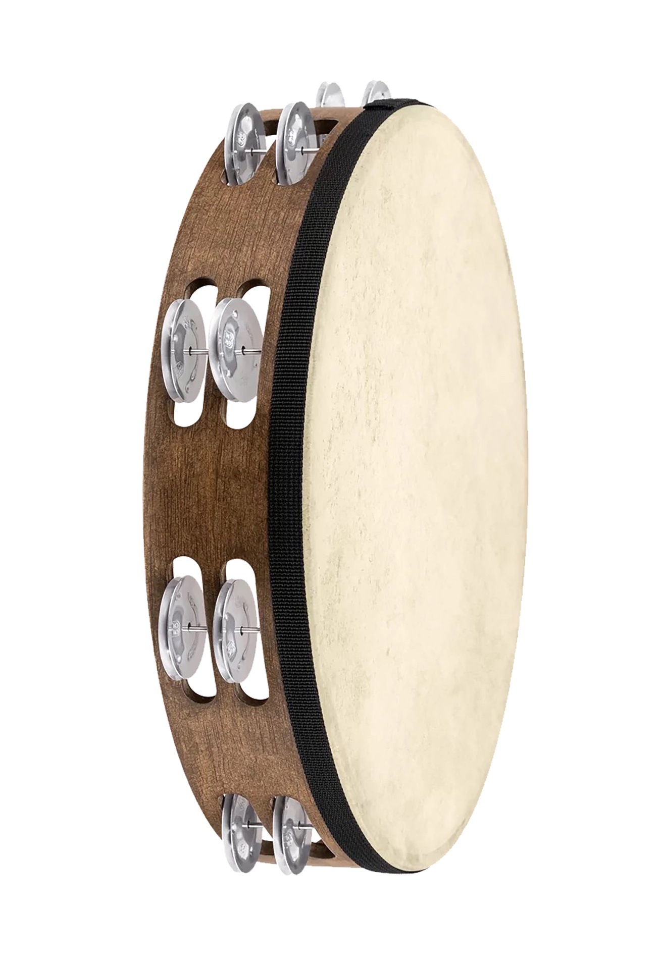 Tambour de basque | Tambourin MEINL - AMBURELLO Peau de chèvre - 2 rangées aluminium