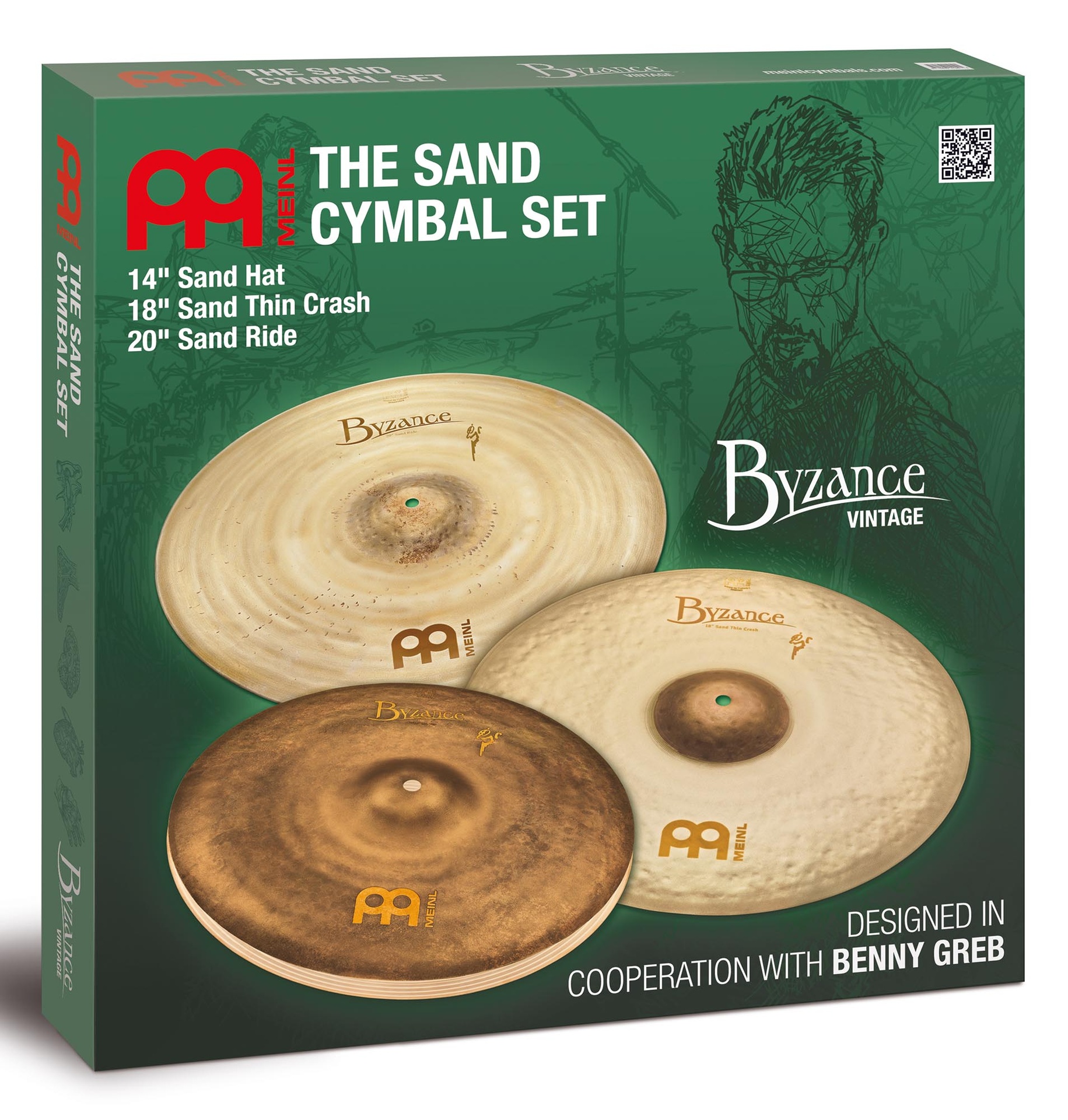 Pack Cymbales VINTAGE Set | MEINL BYZANCE