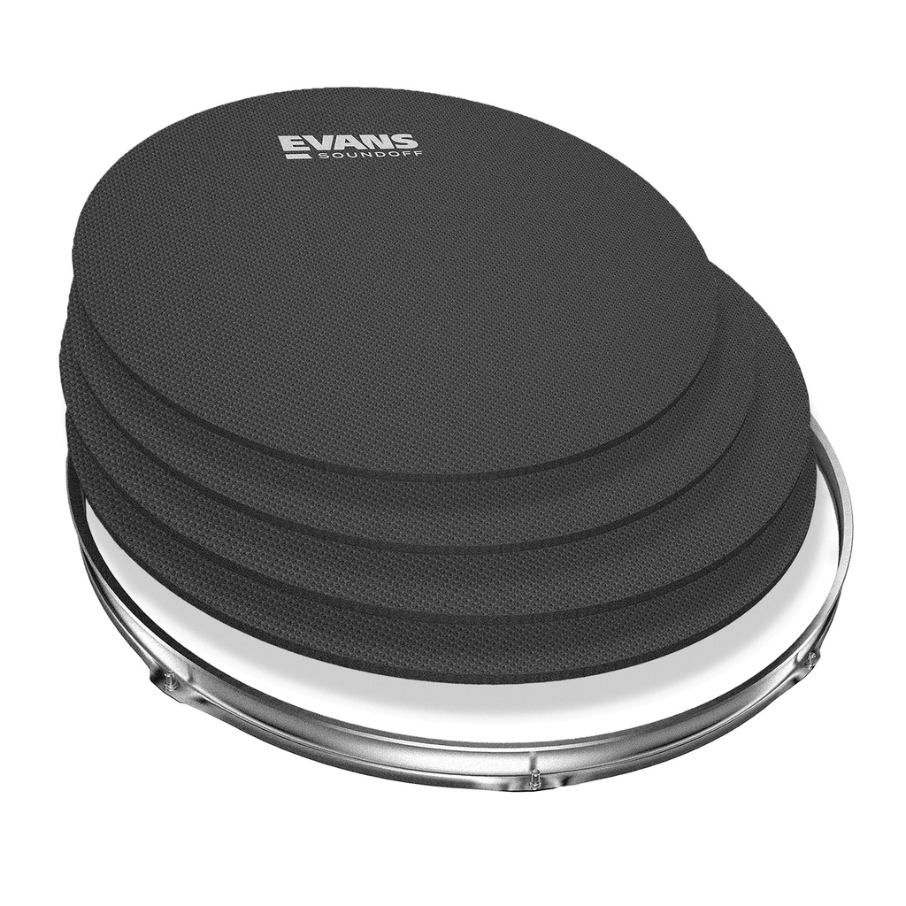 SoundOff by EVANS Drum Mute Pack, Rock (10", 12", 14", 16")
