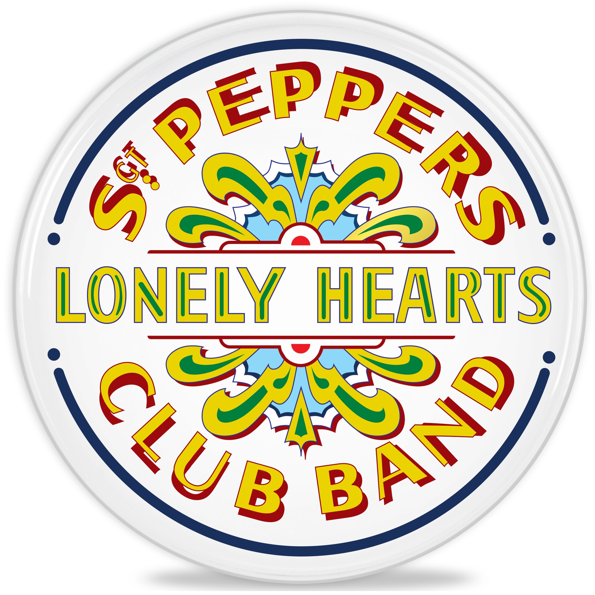 Evans Sgt. Pepper's Souvenir Drumhead, 12 "