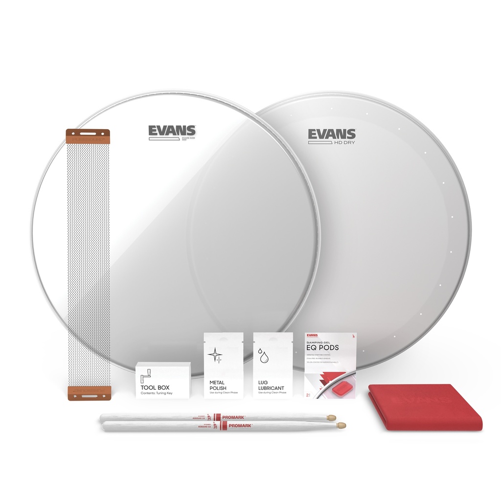 EVANS HD Dry Snare Tune Up Kit, 14 "
