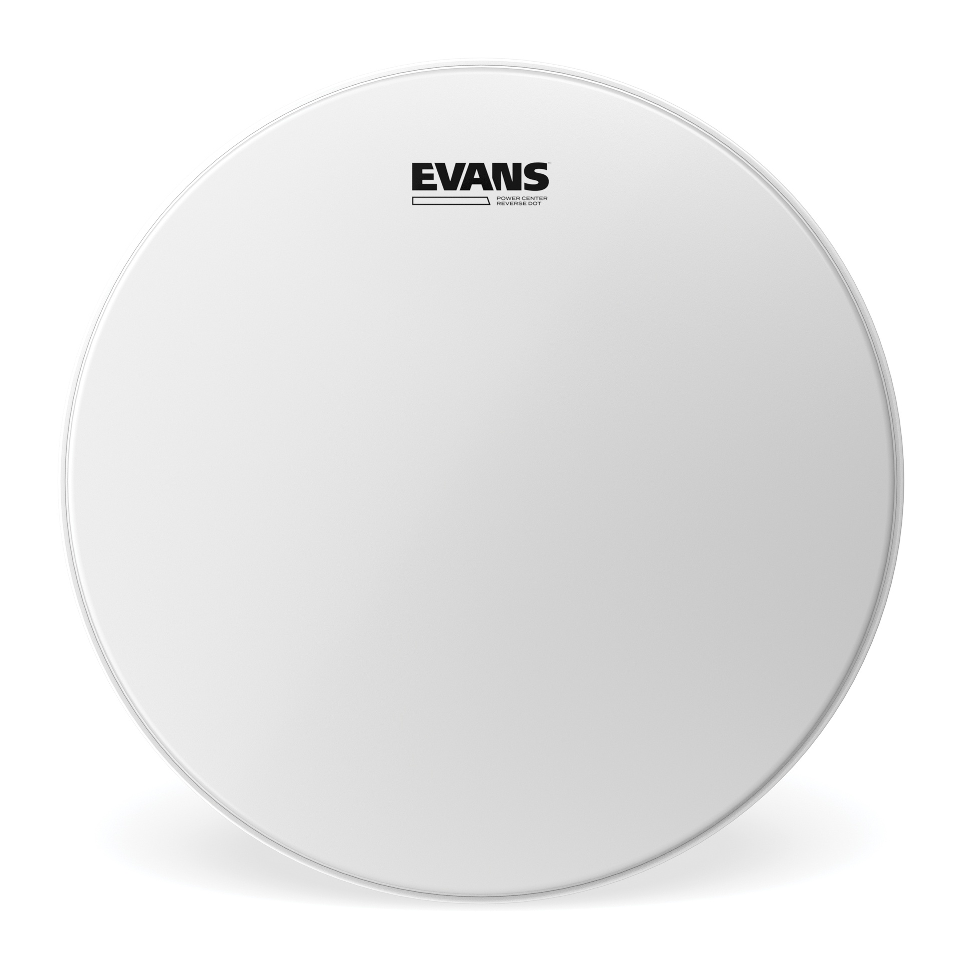 EVANS Power Center Reverse Dot Drum Head, 14 "
