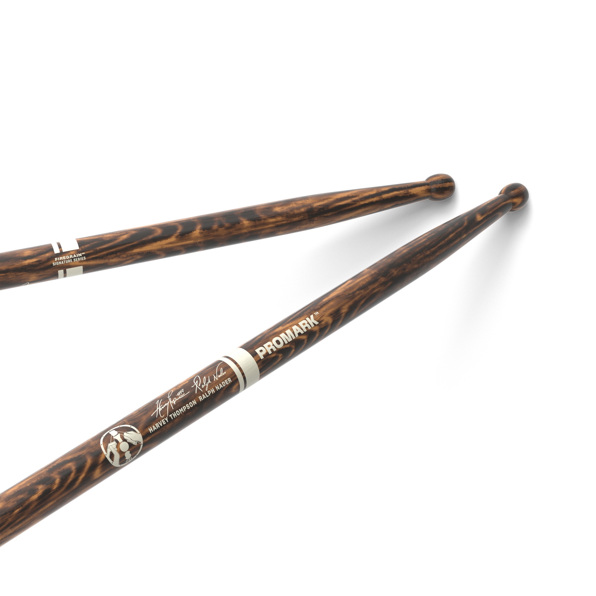 ProMark BYOS FireGrain Hickory Drumstick, Wood Tip