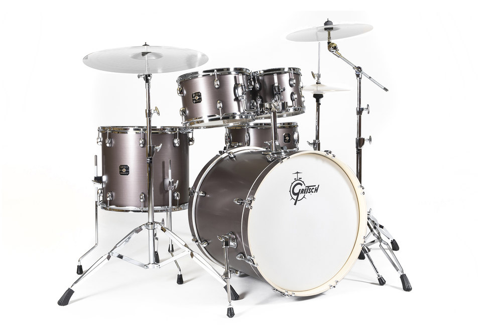 Batterie GRETSCH Energy Start 5 Hardware sans cymbale ROCK - GC22