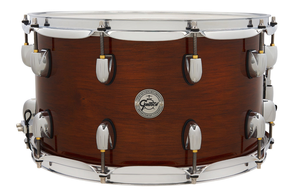 Caisse claire Full Range Mahogany/Maple GRETSCH 14" x 8"
