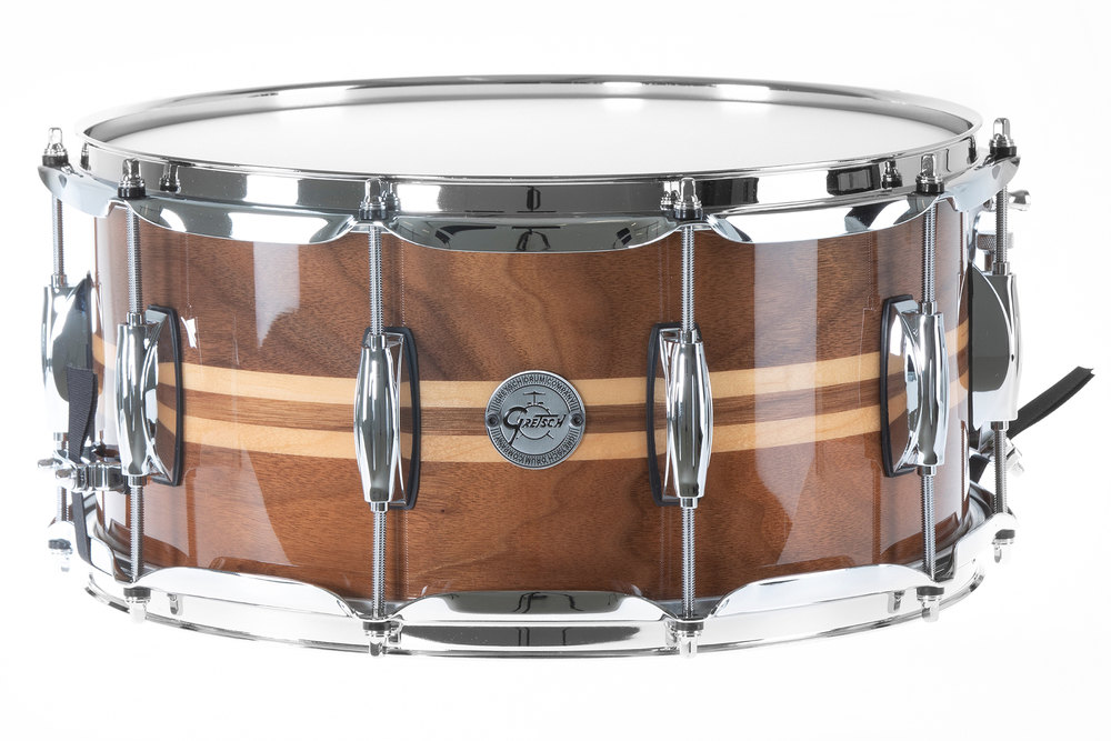 Caisse claire Full Range Noyer GRETSCH 14" x 6.5"