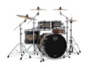 Batterie MAPEX Saturn 4 futs black ink burst Rock - GC22