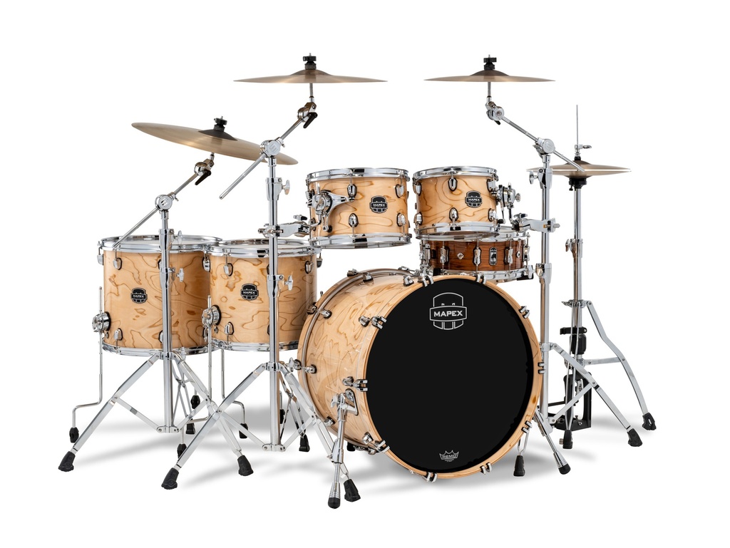 Batterie MAPEX Saturn 5 futs natural maple burst Rock - GC22