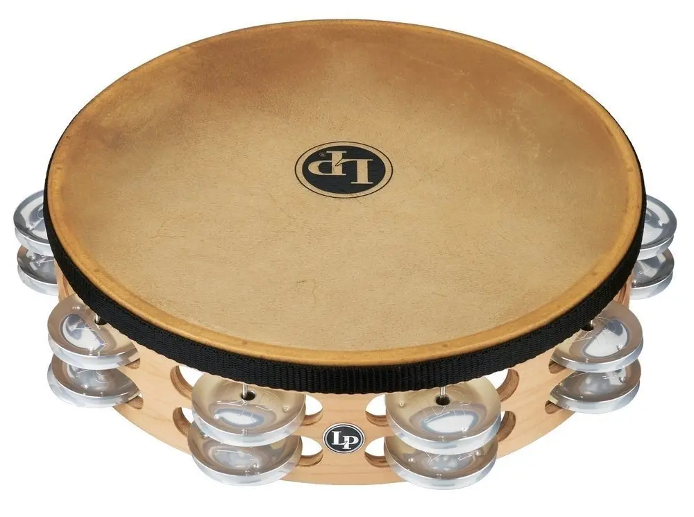 Tambour de basque - Tambourin PRO 10" 2 Rangées Aluminium