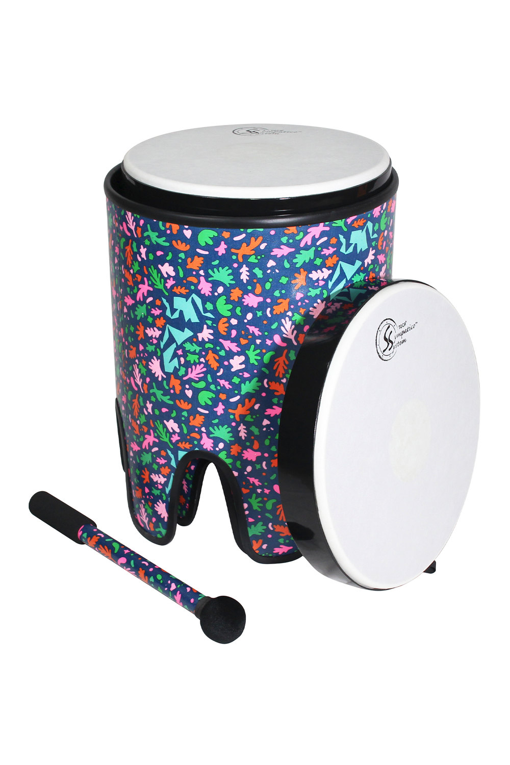 Tambourins Sympatico Tom Tom Pré-accordé TSSNT-3PCAD-FDP