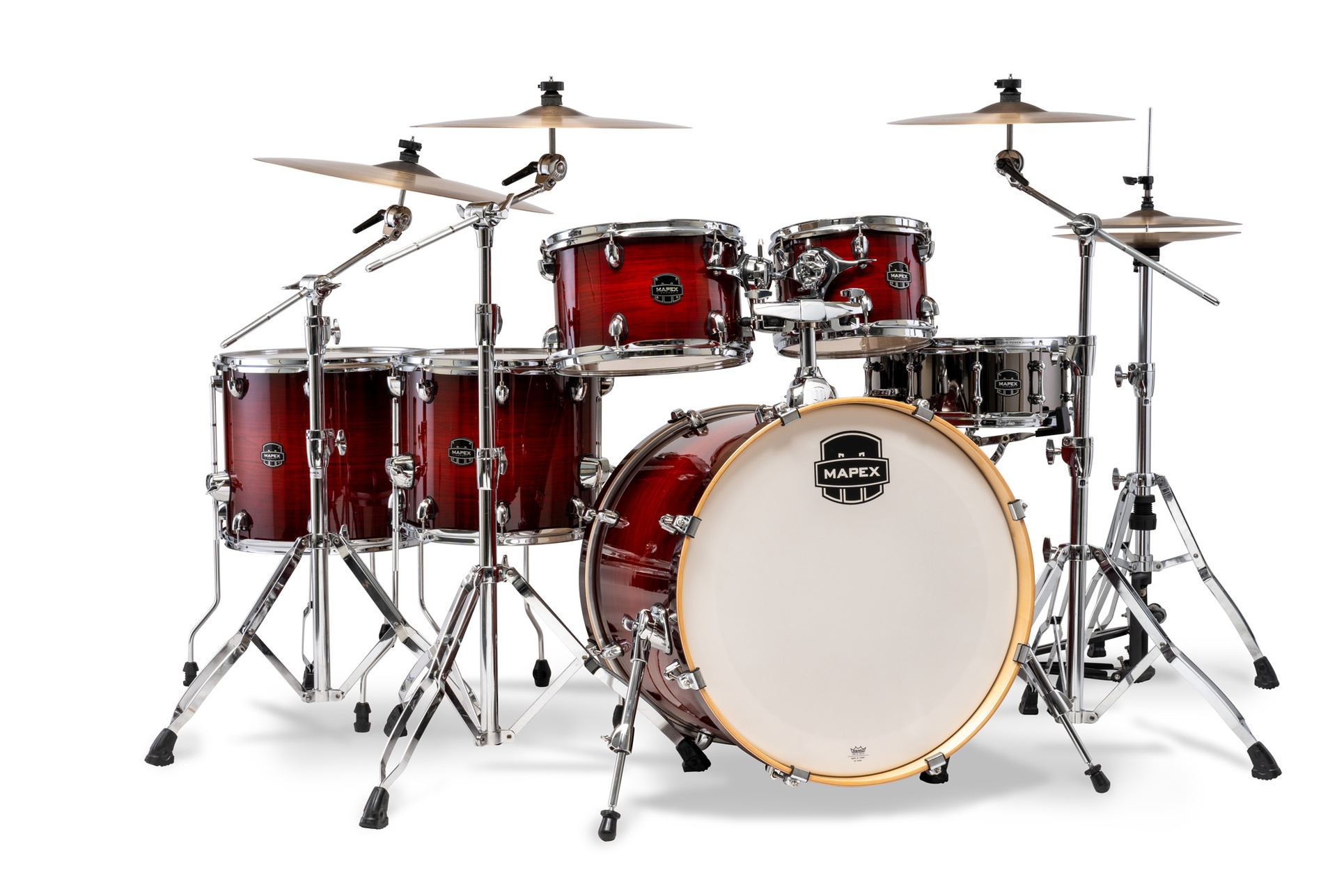 Batterie MAPEX Armory studio red onyx Ultra Rock - GC22