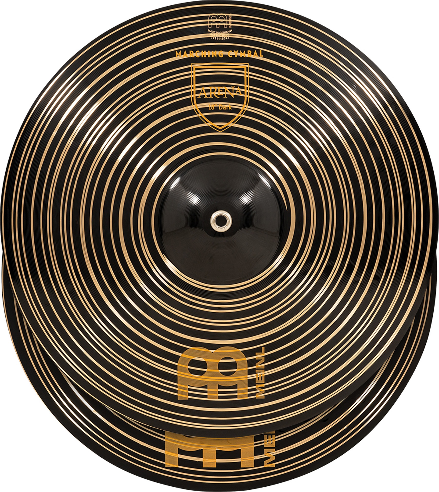 PAIRE CYMBALES MEINL MARCHING ARONA 18"