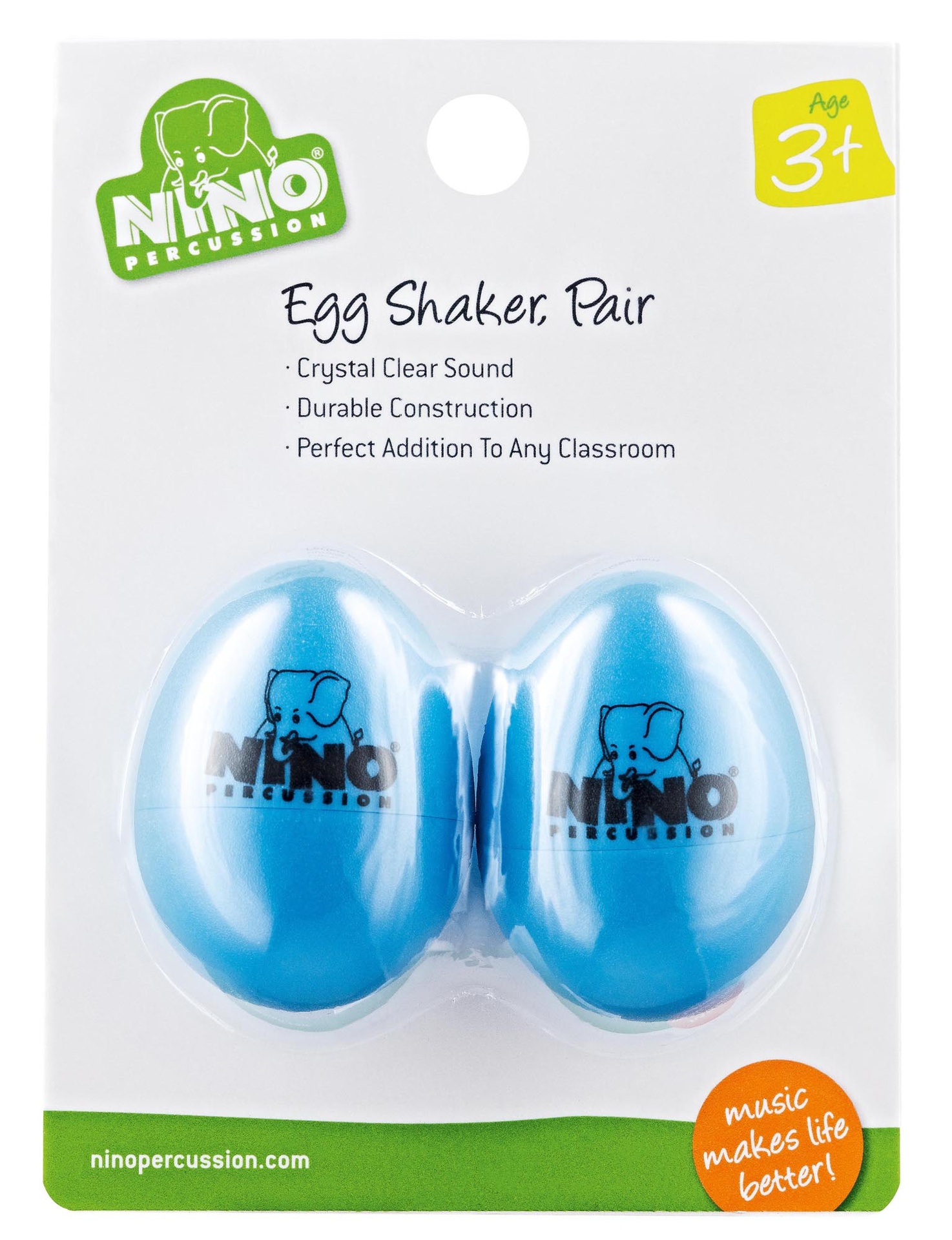PAIRE OEUF-SHAKER NINO BLEU CIEL