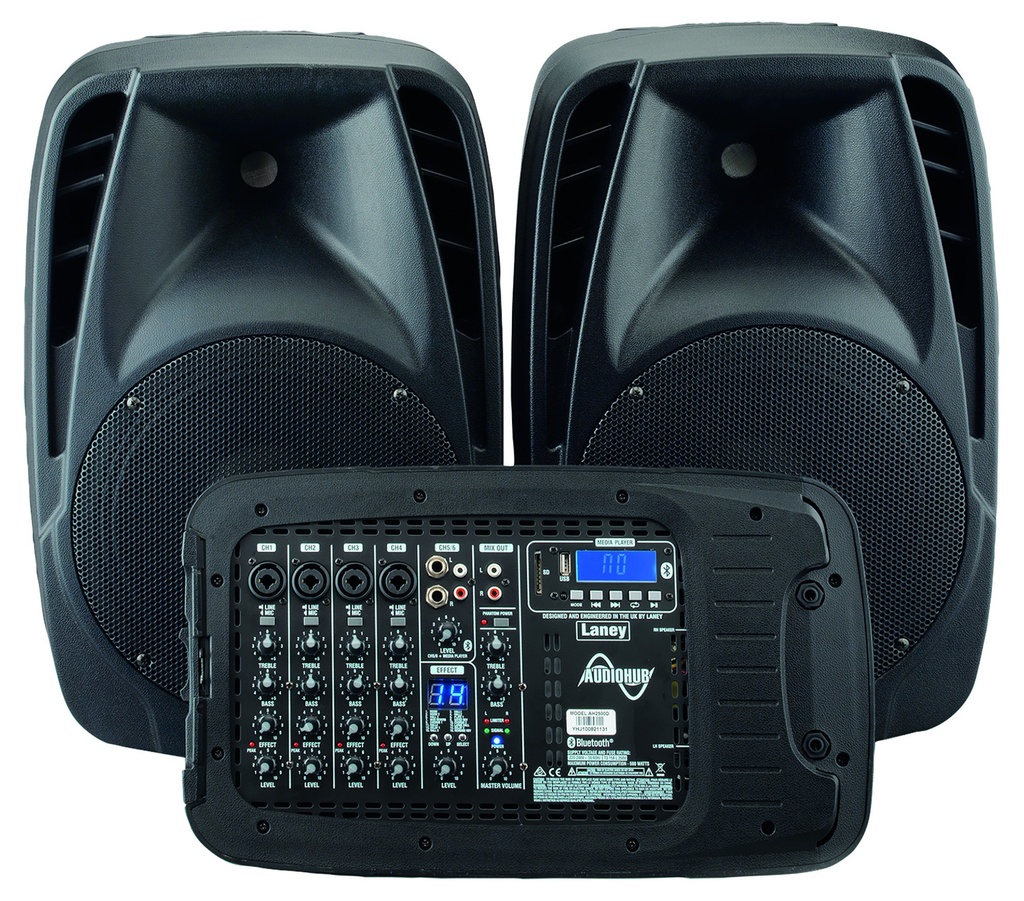 SONO LANEY AUDIOHUB 2X500W 6 CANAUX NOIR