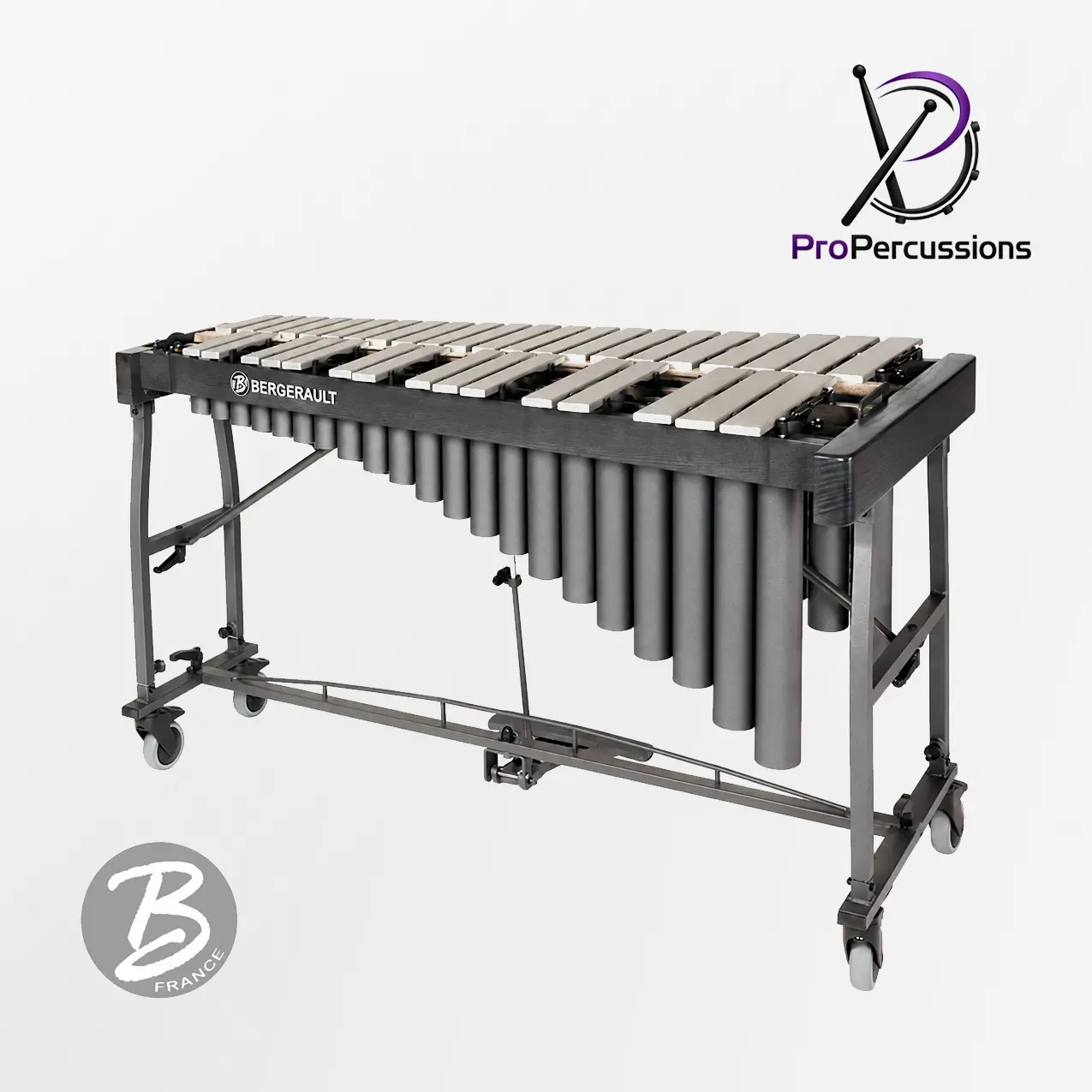 Vibraphone BERGERAULT 3.0 oct – Série SIGNATURE BV30 | Clavier argent