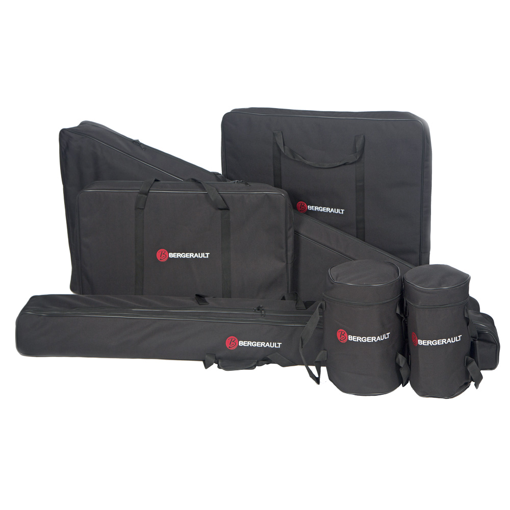 Jeu de 6 houses de transport pour vibraphone Bergerault Voyager & Performer