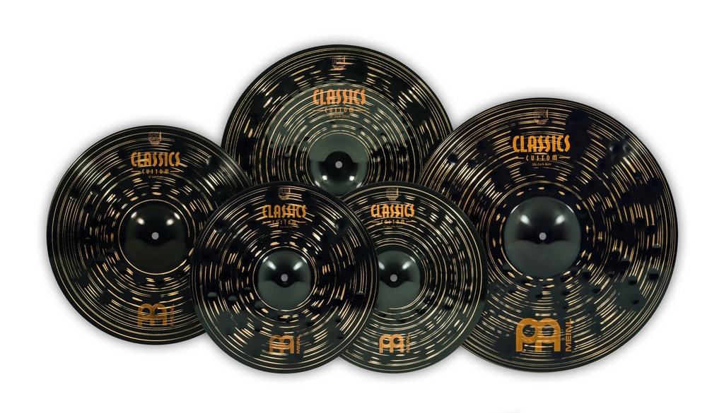 DESTOCKAGE Pack Cymbales C.CUSTOM DARK - 14/16/18/20 | MEINL