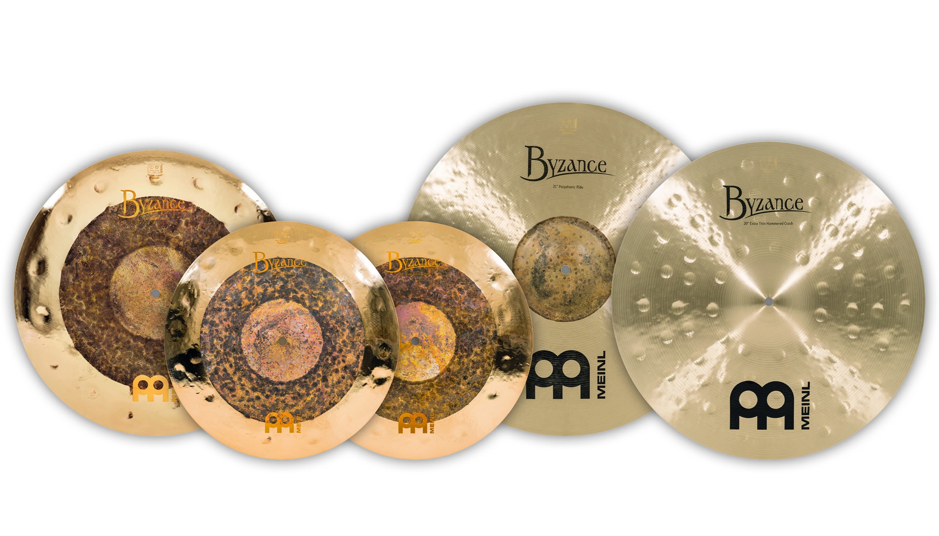 DESTOCKAGE Pack Cymbales BYZANCE - MIXTE - 14/18/20/21 | MEINL 