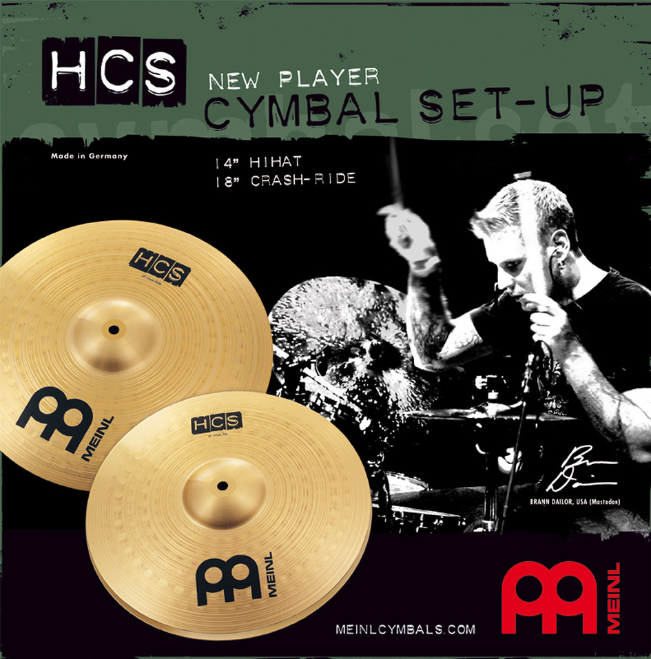 DESTOCKAGE Pack Cymbales HCS - 14/18 | MEINL