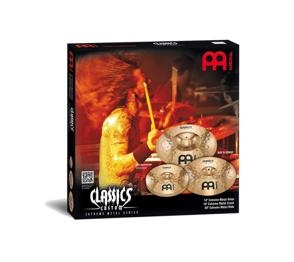 Pack Cymbales C.CUSTOM EXTREME - 14/18/20 | MEINL