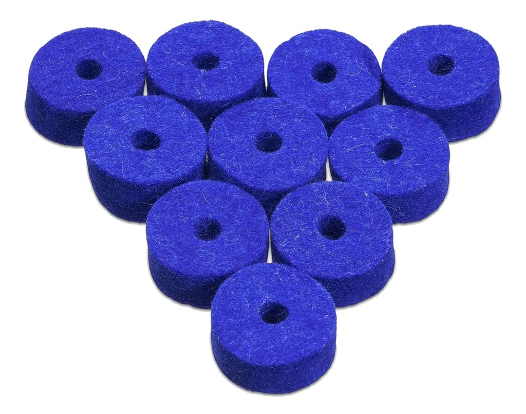 AWFBLU - Pack Feutres Cymbales - Bleu (x10)