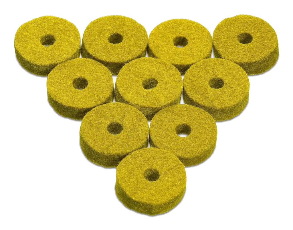 AWFYL - Pack Feutres Cymbales - Jaune (x10)