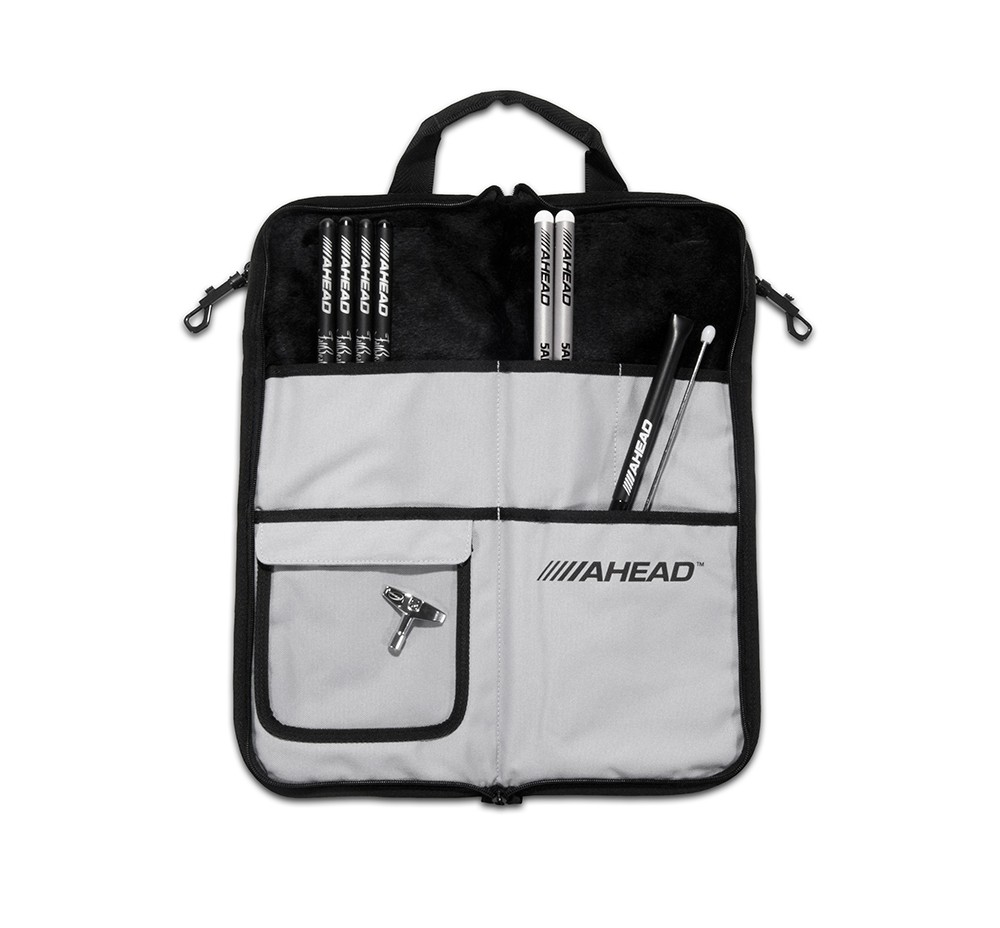 SB3 - Sac Baguettes Pro Gris / Noir - Fourrure Intérieure