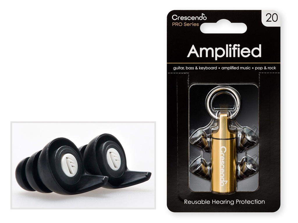 Pro Amplified 20 - Filtres Auditifs - Protection SNR 17dB