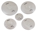 Pack 5 Cymbales Silencieuses Mute - 10/14/16/18/20 | OBERA