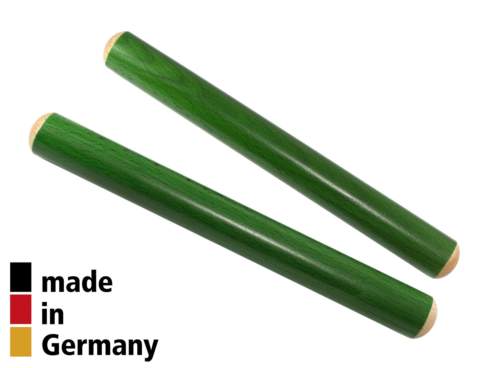 Claves Hêtre 20X2cm Vert - 1+