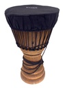 Housse Protection Peau Djembe Ø 35-38 cm Coton - Noir