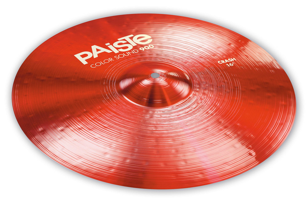 Cymbales Crash 900 Serie Color Sound Red - 16"