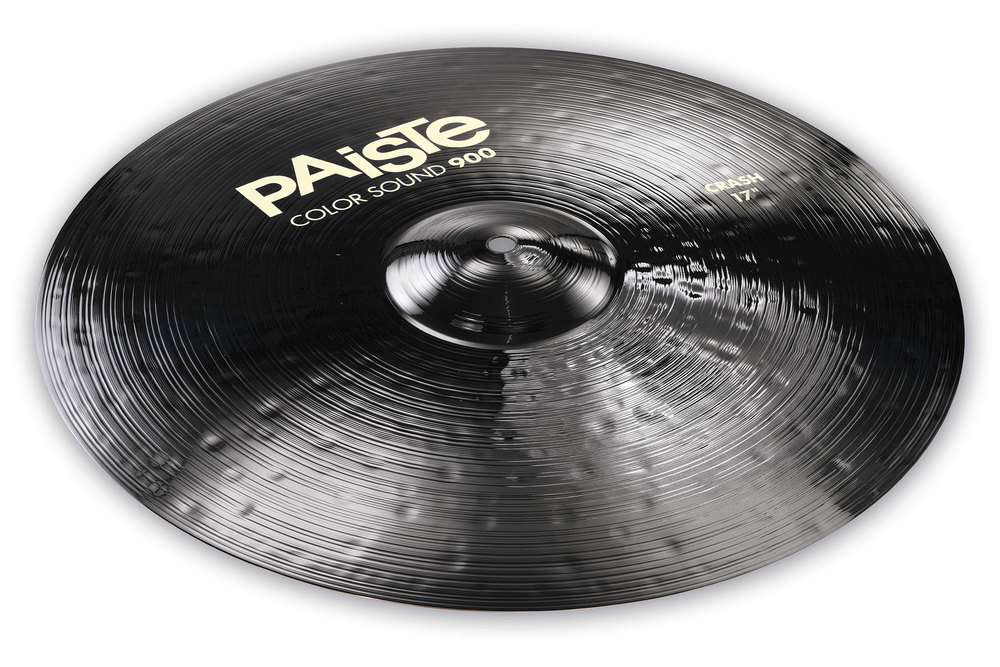 Cymbales Crash 900 Serie Color Sound Black - 17"