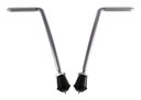 BDS7-105 - Pieds Grosse Caisse Incurvés - Ø10.5mm (x2)