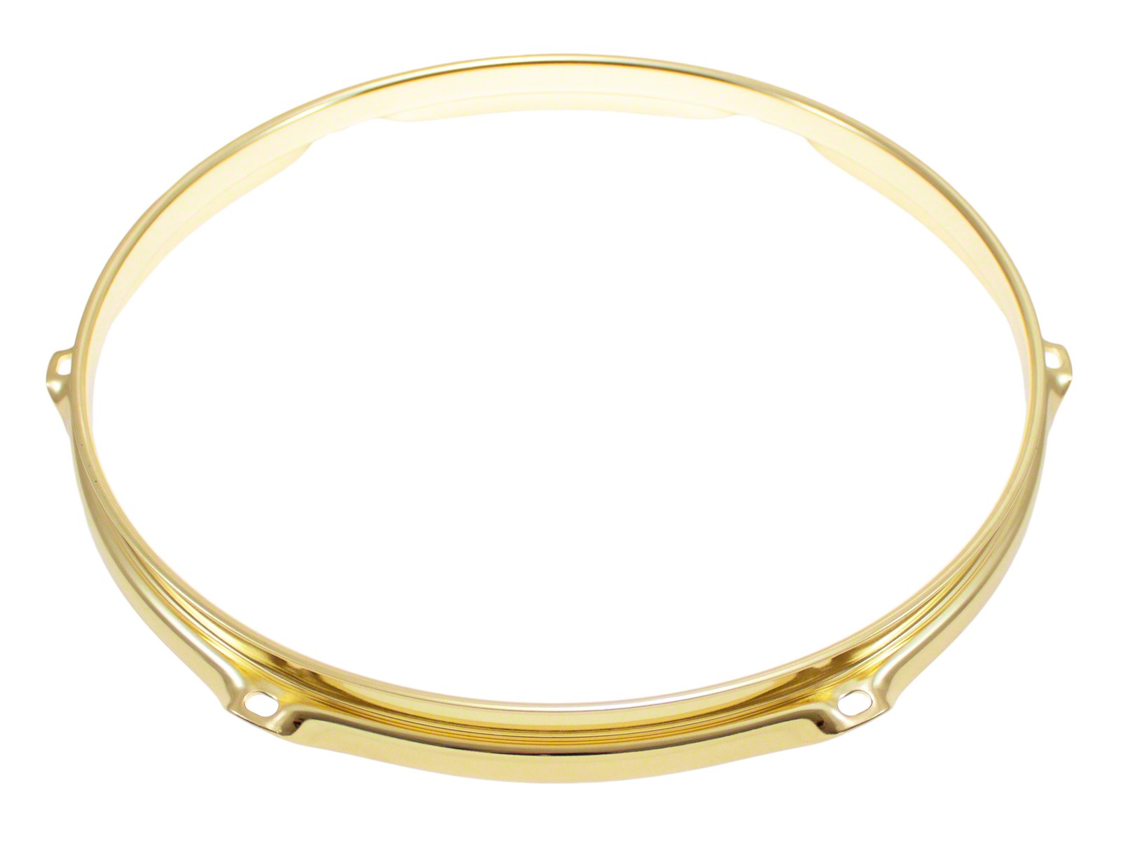 H23-12-6BR - Cercle 12" 6 Tirants Doré Super Triple Flange 2.3mm