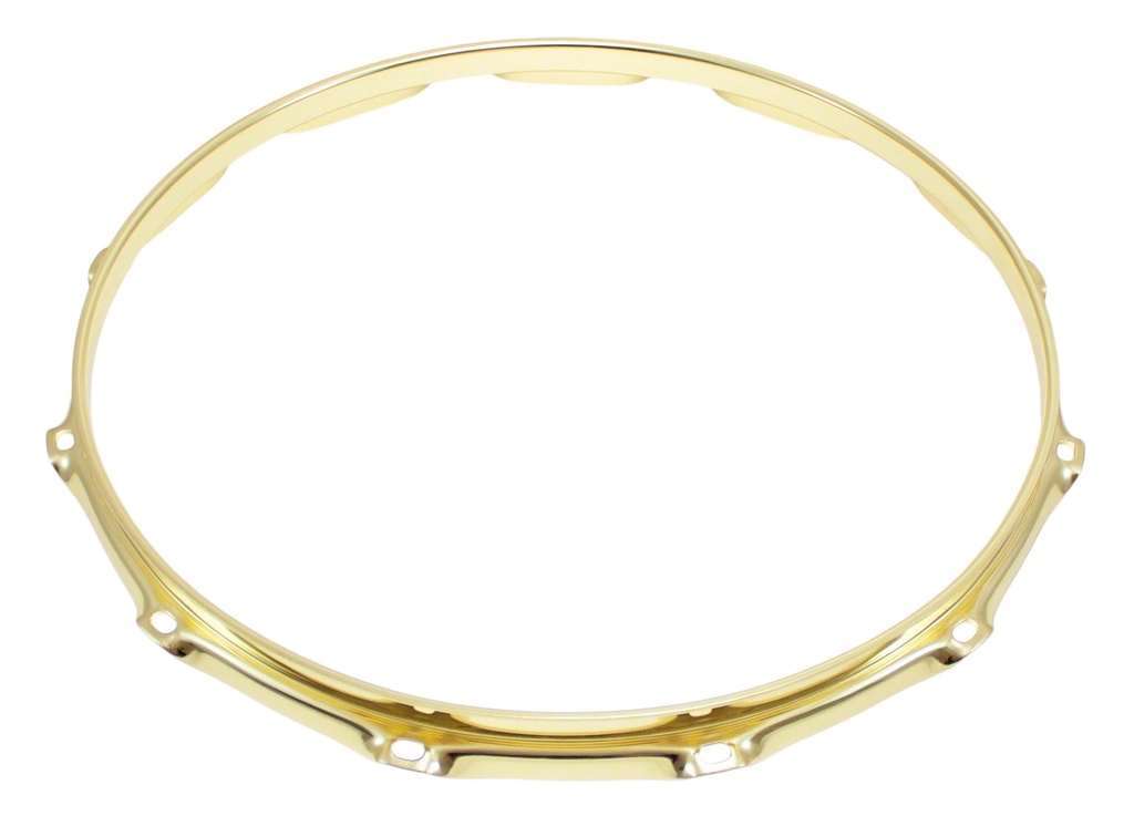 H23-14-12BR - Cercle 14" 12 Tirants Doré Super Triple Flange 2.3mm