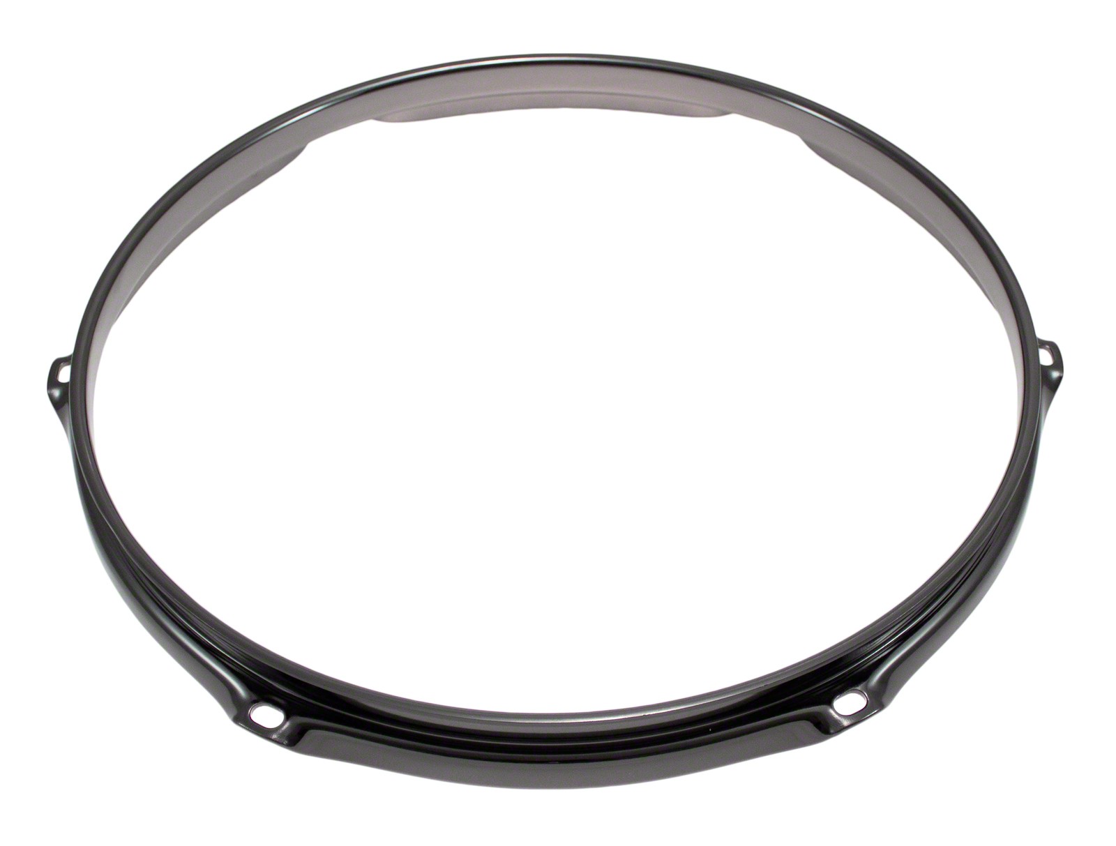 H30-12-6BK - Cercle 12" 6 Tirants Noir Super Triple Flange 3.0mm