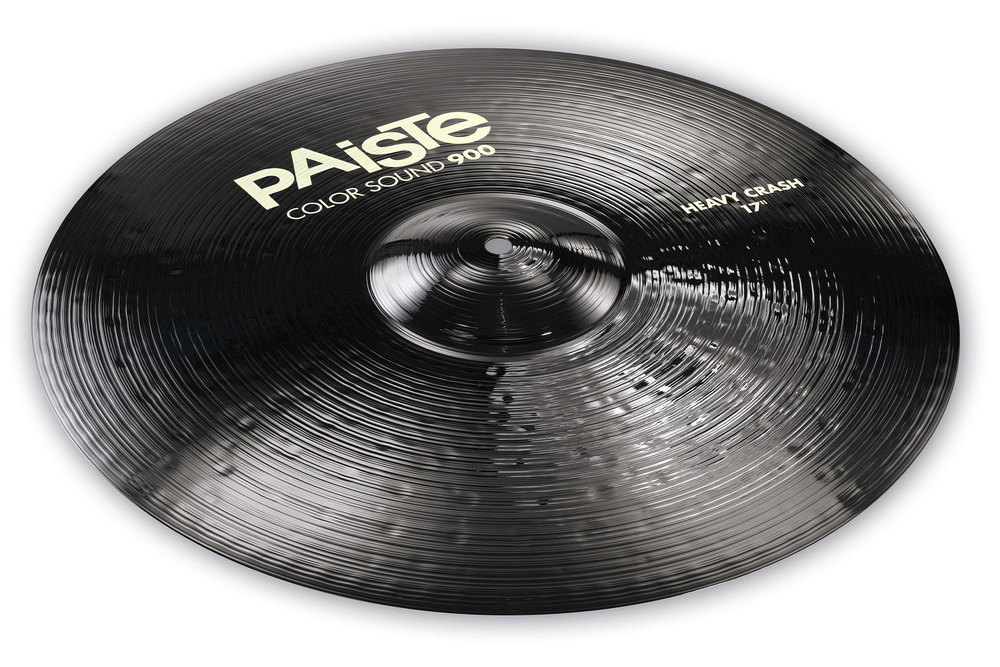 Cymbales Crash 900 Serie Color Sound Black - 17" Heavy