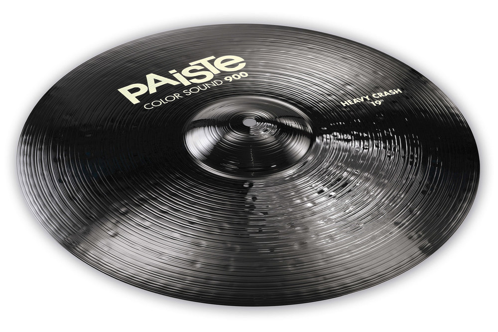 Cymbales Crash 900 Serie Color Sound Black  - 19" Heavy