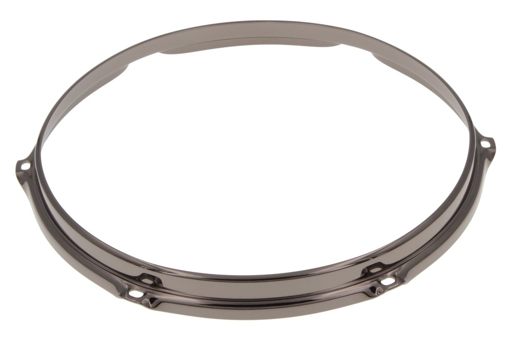 HS23-10-6BK - Cercle 10" 6 Tirants Noir S-Style Triple Flange 2.3mm