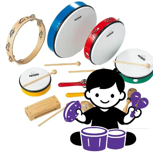Lots de percussions - enfant