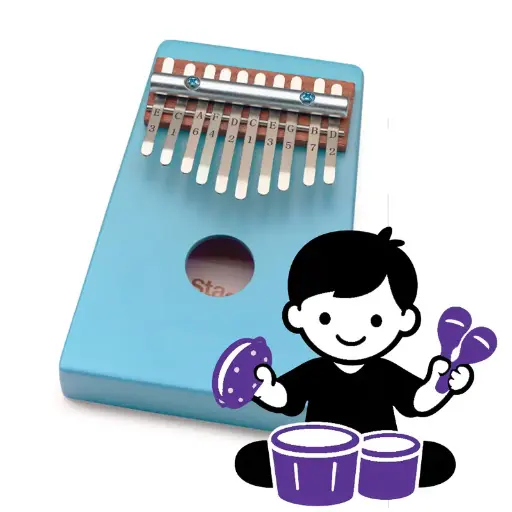 Kalimba - enfant