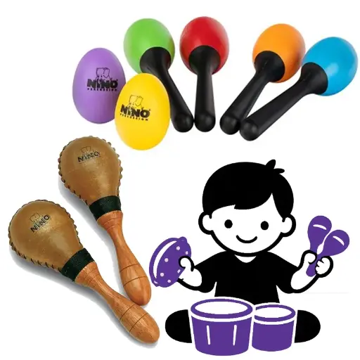 Maracas et shakers - enfant