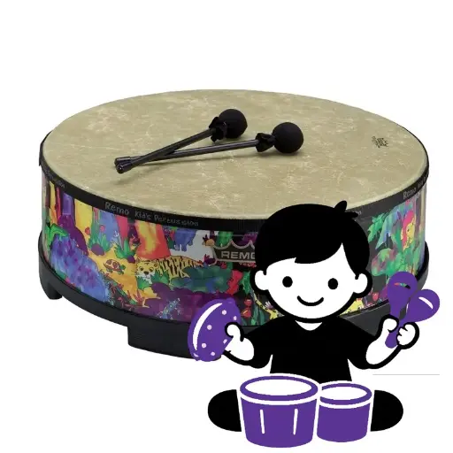 Tambours et instruments à peau - enfant