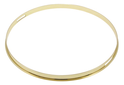 [SD-HSFL23-13SBR] HSFL23-13SBR - Cercle Acier 13" Timbre Doré 2.3mm Simple Flange